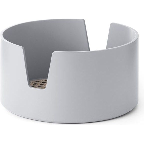 Photo of Salon Tray Ø24 - Tray - Grey - H12 x Ø24 cm