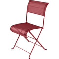 Thumbnail photo of Dune Premium Chair Chili 43 - Outdoor dining chairs - Pascal Mourgue - Red - Metal/synthetic