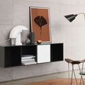 Thumbnail photo of Line Sideboard, Suspension Rail - Nordic - Hyllsystem - Peter J. Lassen - Grå - Mdf