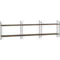 Thumbnail photo of String Wall Rack 50x20, Black, 2-pack - Shelving - Nils Strinning - Black - Metal