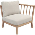 Thumbnail photo of Tradition End Module - Light Sand - Teak FSC 100% - Outdoor Sofas