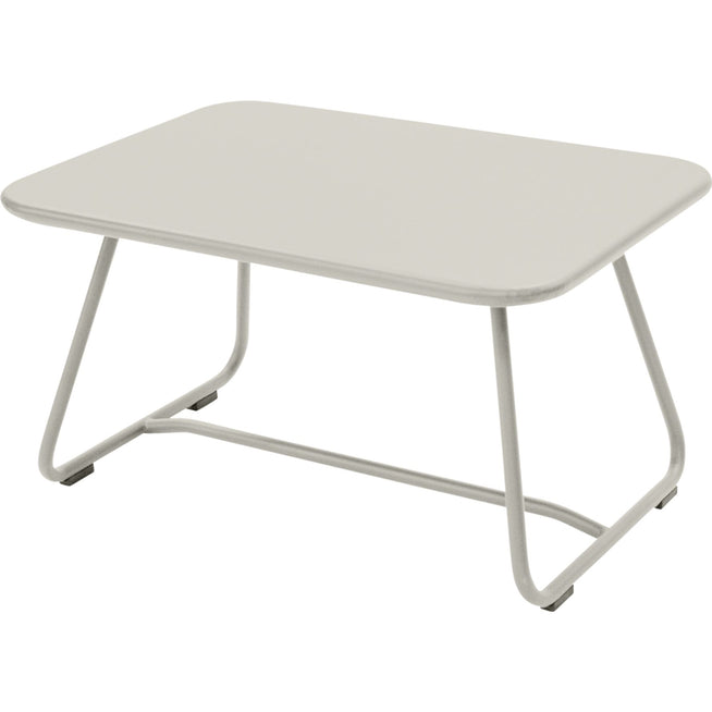 Photo of Sixties Low Table Clay Grey A5 - Småbord & Sidobord Utomhus - Frédéric Sofia - Grön,grå - Metal
