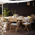 Thumbnail photo of Selandia Table 75 - Garden table - Skagerak Design Team - Brown - Wood