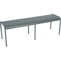 Thumbnail photo of Luxembourg 3/4 Seater Bench Storm Grey 26 - Garden Benches - Frédéric Sofia - Grey - Metal
