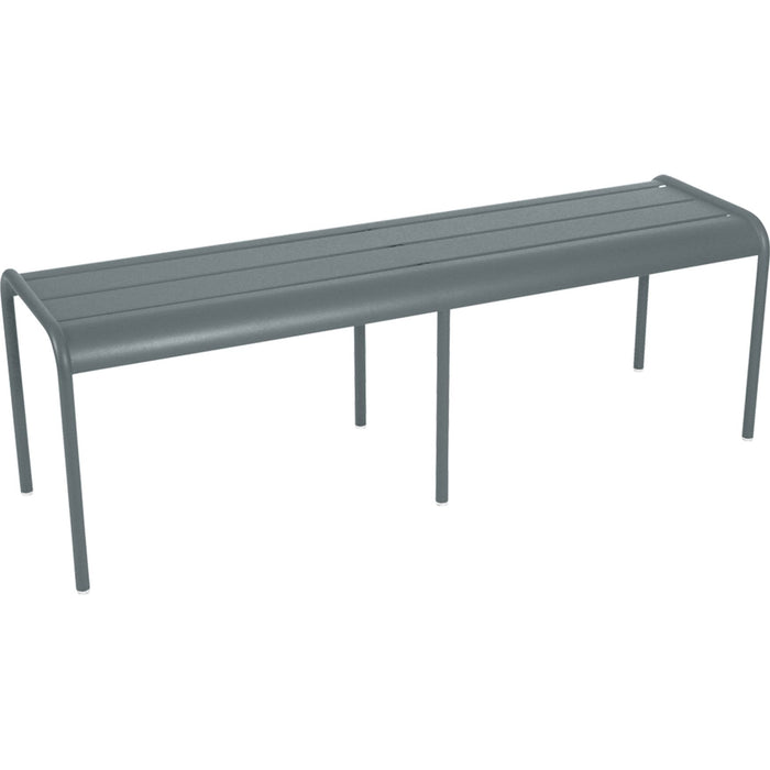 Photo of Luxembourg 3/4 Seater Bench Storm Grey 26 - Garden Benches - Frédéric Sofia - Grey - Metal