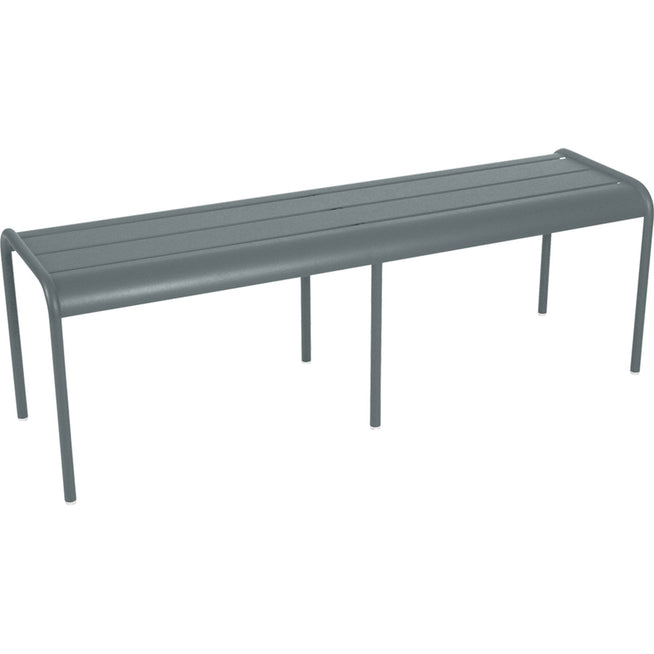 Photo of Luxembourg 3/4 Seater Bench Storm Grey 26 - Garden Benches - Frédéric Sofia - Grey - Metal