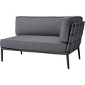 Thumbnail photo of Conical 2-pers. Sofa, Venstremodul - Airtouch, Grey