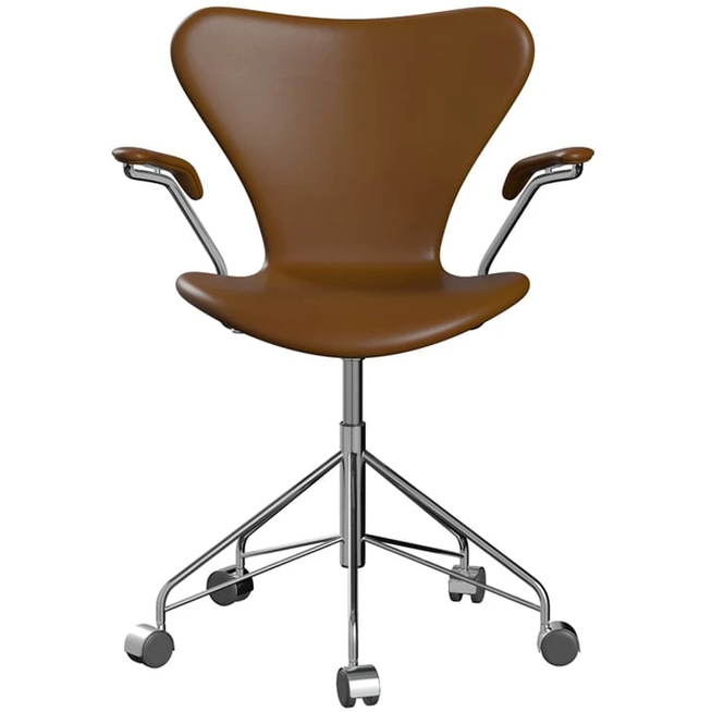 Photo of Sjuan 3217 Full Upholstered Office Chair Hard Wheels Leather Soft