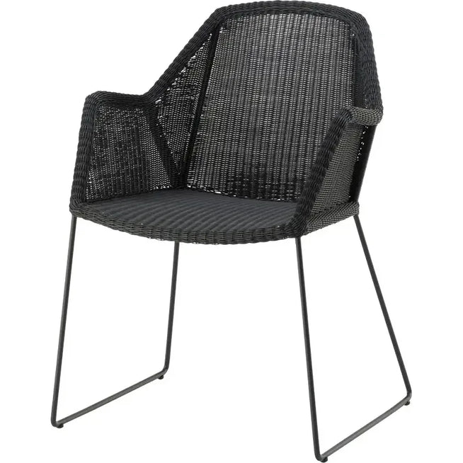 Photo of Breeze Chair 5467 Li/Ls/Lw - Garden Chair - Black - B: 60 X D: 62 X H: 83 X Sh: 45 Cm