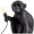Thumbnail photo of Monkey Lamp Sitter - Black