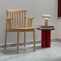 Thumbnail photo of Pind Armchair - Spisebordsstol - Black Stained Ash - W55 X D52 X H81 Cm
