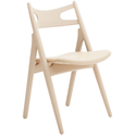 CH29p Sawbuck Chair - Soaped Beech