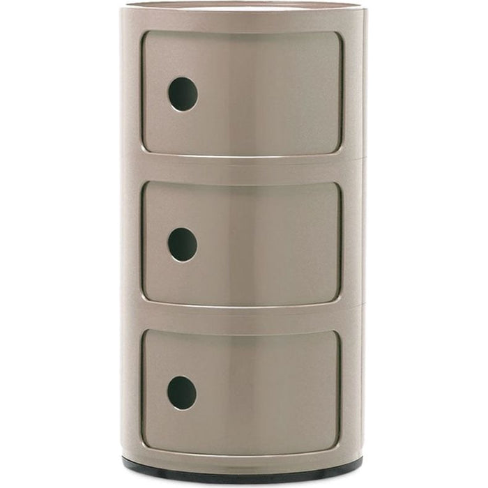 Photo of Modular 4967, Black, 3 Compartments - Hurtsar - Anna Castelli Ferrieri - Svart - Plast