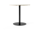 Thumbnail photo of Harbour Column Dining Table Ø80 Off White Marble Tabletop With Black Base - Matbord - Norm Architects - Vit - Mdf/metall/sten