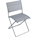 Thumbnail photo of Plein Air Chair, Storm Grey - Outdoor dining chairs - Pascal Mourgue - Grey - Metal/textile material