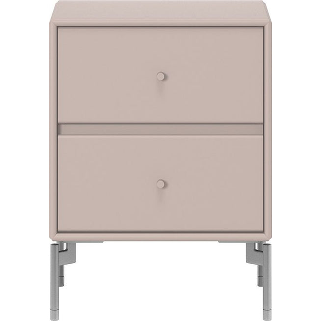 Photo of Drift Drawer Module - Mushroom / Matt Chrome Legs - Sängbord - Peter J. Lassen - Beige - Mdf