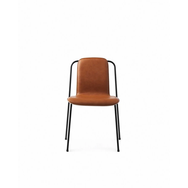 Photo of Studio Chair / Front Upholstery - Spisebordsstol - Ultra Leather - H81 X L60 X D57,5 X Sh44 Cm