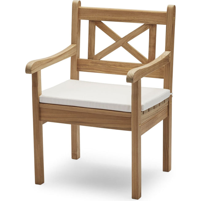 Photo of Skagen Chair Cushion, Quickdry Outdoor Foam, Outdoor Textile / White - Dynor & Kuddar - Skagerak Design Team - Vit