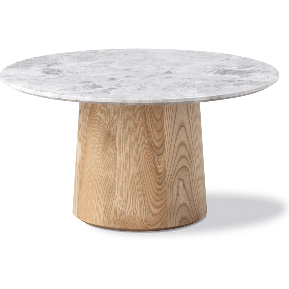 Niveau Soffbord Ø61cm Tundra Grey-ash Oil Treated