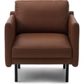 Thumbnail photo of Rar Armchair - Lænestol - Omaha Leather Cognac - W79 X D87 X H81 Cm