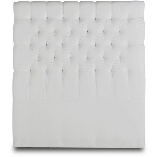 Photo of Paula Headboard Canvas Off-White - 140 x 135 cm - Headboards