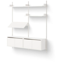 New Works Living Shelf Cabinets Low W. Doors - Reolsystem