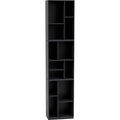 Thumbnail photo of Loom Slim Bookcase, Plinth H3 Cm - Anthracite - Bokhyllor - Peter J. Lassen - Svart - Mdf