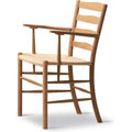Thumbnail photo of Klint Armchair 3208 / By Kaare Klint - Spisebordsstol - Oak Oil / Natural Papercord - W58 X D55 X H85 X Sh45,5 Cm