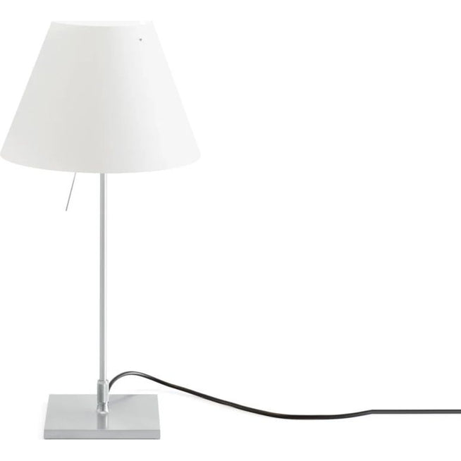 Photo of Costanzina Bordslampa - Aluminium/vit - Bordslampor - Paolo Rizzatto - Silver