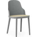 Thumbnail photo of Allez Chair in Moulded Wicker - Dining Chair - Grey - H: 79 x L: 45 x D: 50 x Sh: 45.5 cm