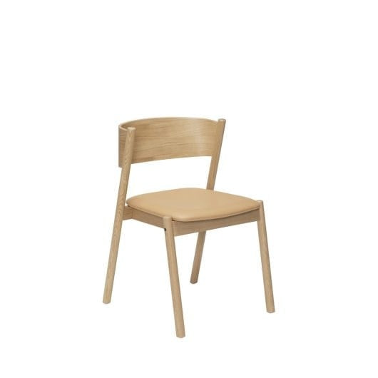 Photo of Inclined chair with leather seat