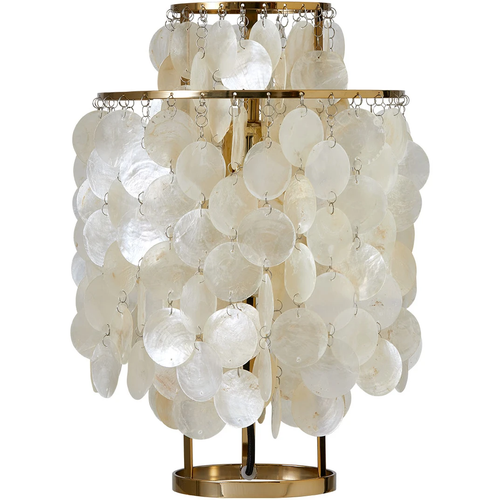 Photo of Fun 2tm Table Lamp  - Bordslampor - Verner Panton - Silver,beige
