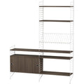 Thumbnail photo of String Floorboard 200, White, 2-pack - Shelving - Nils Strinning - White - Metal