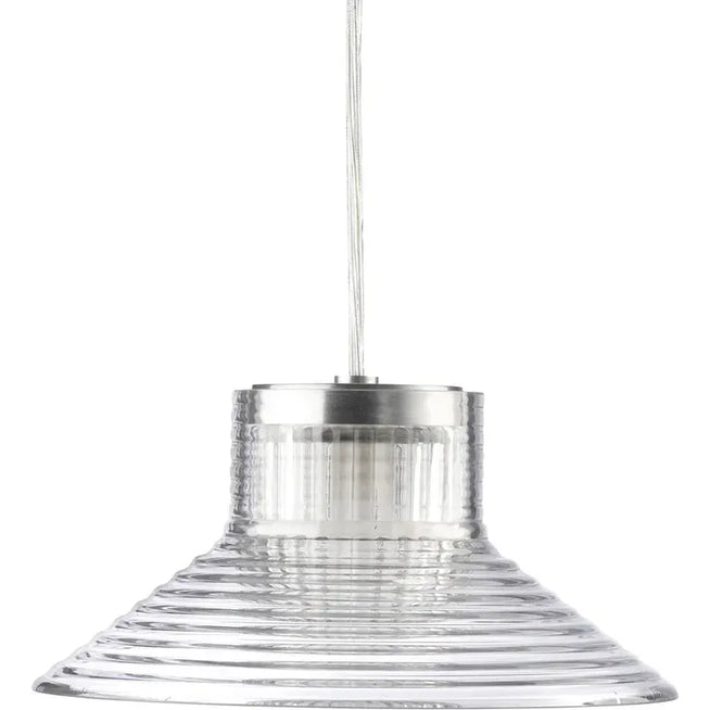 Photo of U11 Sletterhage Pendant Fluted Glass-aluminium