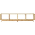 Thumbnail photo of Plank Bookcase Low - Reol - Pine