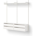 New Works Wardrobe Shelf Cabinets W. Drawers - Reolsystem