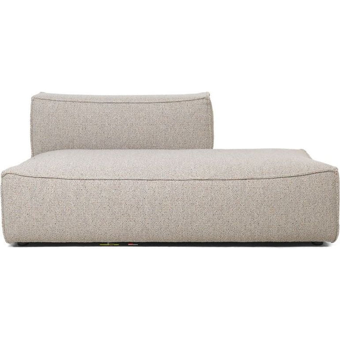 Photo of Catena Sofa Open End Right L301 Confetti Bouclé 170x108 Cm - Light Grey