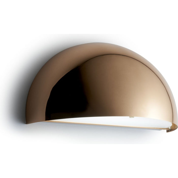 Photo of Rørhat Wall Led, Copper, 10,5W LED 3000K, Ip23 - Wall Lamps Outdoor - Jesper J. Pedersen - Copper