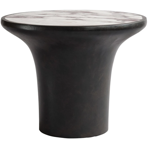 Photo of Tairu Side Table Low Ø45 Cm Calacatta