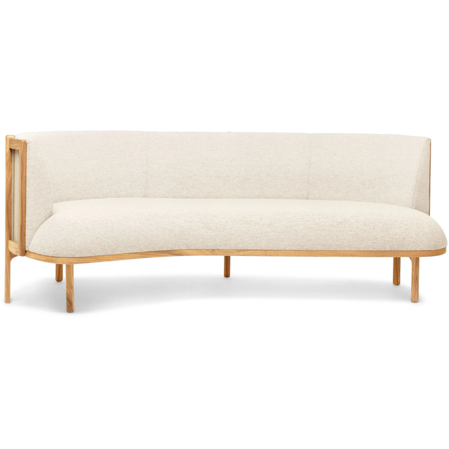 Photo of Carl Hansen - RF1903 Sideways Sofa Left Oiled Oak/Hallingdal 65 100 - Sofas - Rikke Frost - White
