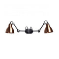 Thumbnail photo of No. 204 Double wall lamp from Lampe Gras