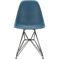 Eames Plastic Chair Dsr Sea Blue Dark Base - Matstolar - Charles & Ray Eames - Blå - Metall/plast