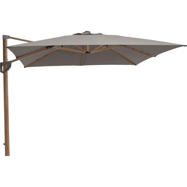 Photo of Hyde Luxe Tilt Parasol, 3x3 M - without cover, without stones, taupe&wood look