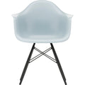 Eames Plastic Armchair Daw - 23 Ice Grey - Black Maple - Matstolar - Charles & Ray Eames - Grå - Metall/trä/plast