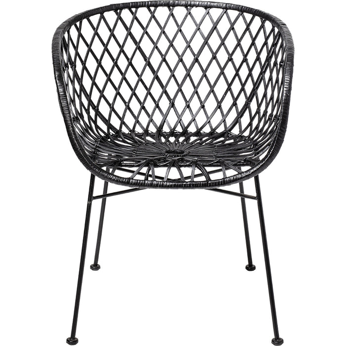 Photo of Lounge Stol Black Rattan