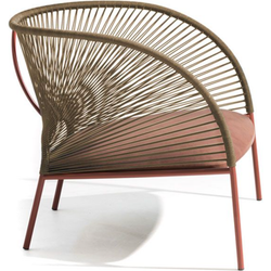 Photo of Yumi Armchair with Woven Back