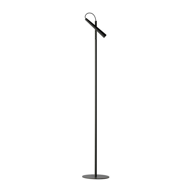 Photo of Magneto - Floor lamp, black - Reading lamps - Giulio Iacchetti - Black