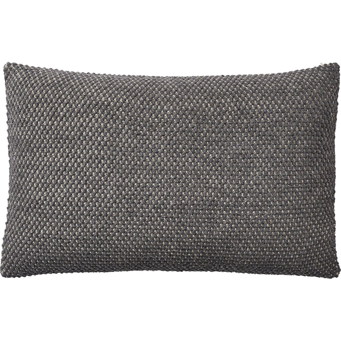 Twine Cushion Dark Grey/ Grey 50x80 Cm - Prydnadskuddar & Kuddfodral - Aiayu - Grå