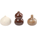 Thumbnail photo of Komo Mini Vases - Set Of 3 - Vase - Multi Farvet - W8,5 X H3,6 X D3,2 Cm