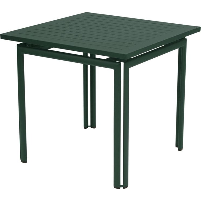 Photo of Costa Table 80 x 80 cm, Cedar Green - Outdoor dining table - Green - Metal